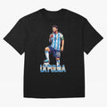 Messi the Flea Drinking Mate ¨C Unique Design by The Goat Classic T-Shirt Join Supporters Worldwide for FIFA World Cup 2026 USA Canada Mexico Connected to Mbappe, England, France and Netherlands Energy, Football History, Final Match Energy, Crowd