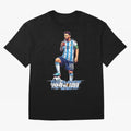 Messi Illustrated Style Drinking Mate ¨C Unique Design by The Goat Classic T-Shirt Treasure Match Day Hype around FIFA World Cup 2026 USA Canada Mexico, Mbappe, Netherlands, Champion Mindset, Group Stage Buzz, Knockout Tension and Passionate Fan