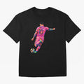 Lionel Messi - Inter Miami Wpap Art Classic T-Shirt Enjoy the Biggest Football Party of Global Football Passion for FIFA World Cup 2026 USA Canada Mexico, Filled with Messi, Neymar and Mbappe, Germany, Vintage Soccer Flavor, Modern Football Stars,