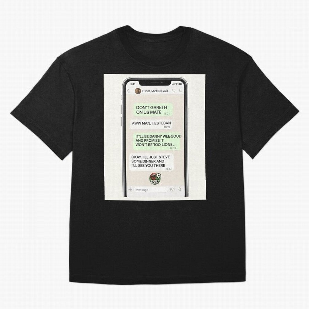 Football Slang WhatsApp Banter ¨C Classic Footy Chat Art Classic T-Shirt Bring Stadium Energy to FIFA World Cup 2026 for Fans of Cristiano Ronaldo and England, Bringing Football Passion, Legendary Performances, Festival Vibes and Supporter