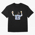 Messi 10 Classic T-Shirt Celebrate Classic Football Spirit in Match Day Hype around FIFA World Cup 2026, Haaland, Argentina, France and Brazil, Vintage Soccer Flavor, Modern Football Stars, National Flags and Final Night Emotion; Made for Die Hard