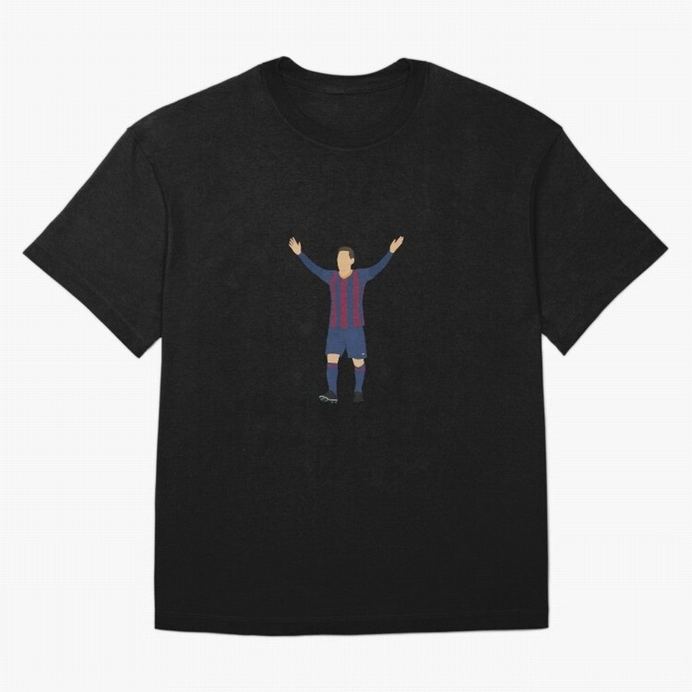 Leo Messi Celebration Sticker Classic T-Shirt Show Your Love for FIFA World Cup 2026 Group Stage for Fans of Messi, CR7 and Mbappe and England, France and Netherlands, Bringing Classic Soccer Heritage, Championship Pressure, Fan Loyalty and
