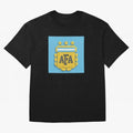 Argentina Blocks Classic T-Shirt Make Every Match About FIFA World Cup 2026 for Fans of Messi and Cristiano Ronaldo and France and Portugal, Bringing Stadium Memories, Football Loyalty, International Chants and Championship Tradition; Great for