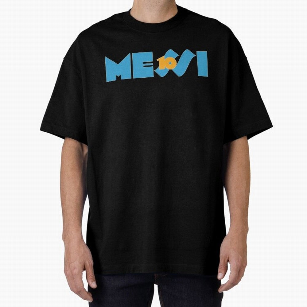 Messi 10 Oversized T-Shirt Feel the Roar of the FIFA World Cup 2026 Journey through Messi, Neymar and Mbappe Highlights, France Pride, Soccer Culture, Superstar Moments, National Team Dreams and Competitive Fire; Great for Supporters Who Love