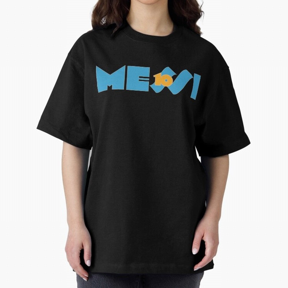 Messi 10 Oversized T-Shirt Feel the Roar of the FIFA World Cup 2026 Journey through Messi, Neymar and Mbappe Highlights, France Pride, Soccer Culture, Superstar Moments, National Team Dreams and Competitive Fire; Great for Supporters Who Love