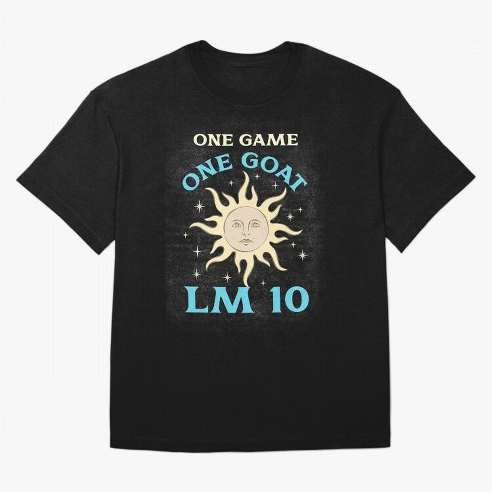 LM 10 The Goat T-Shirt Classic T-Shirt Celebrate National Team Dreams in FIFA World Cup 2026 Group Stage Spirit, with Germany, Haaland, Global Supporter Spirit, Legendary Goals, National Colors and Tournament Celebration; Ideal for Fans Who Follow