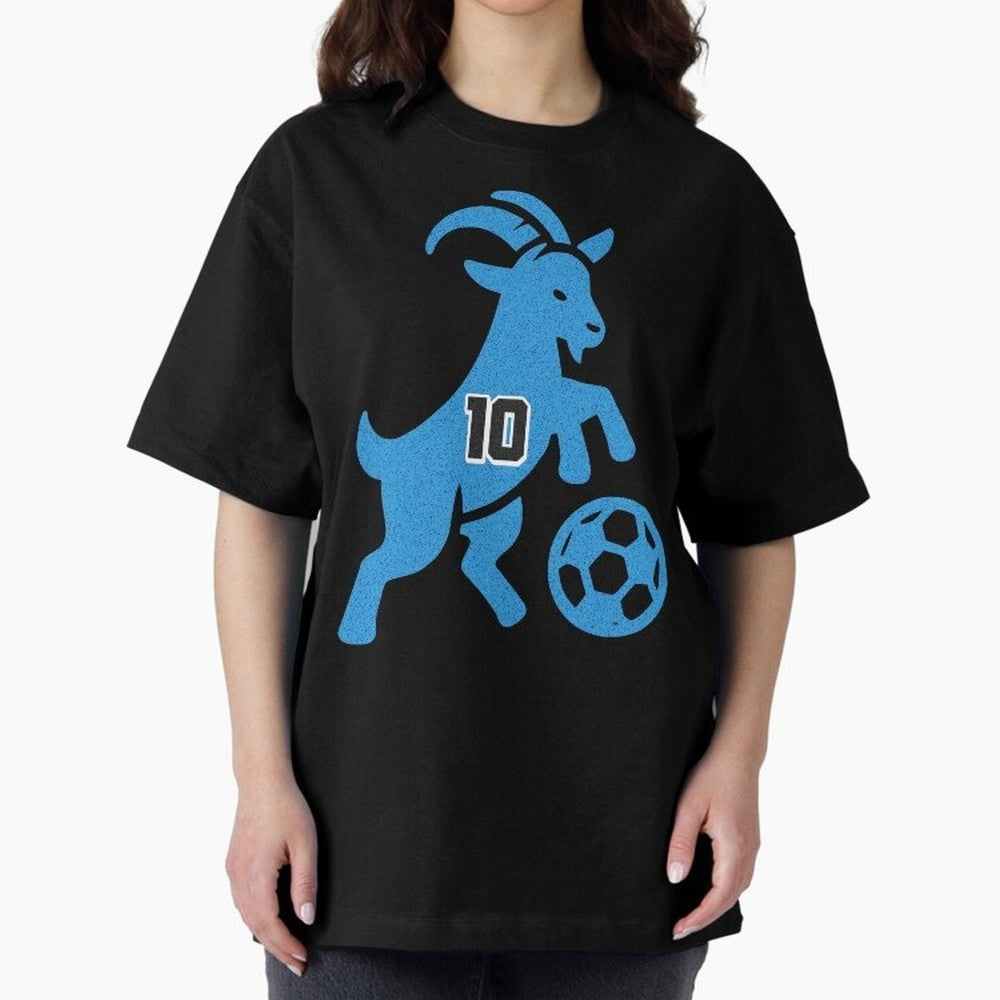 GOAT 10 Football Oversized T-Shirt Spotlight FIFA World Cup 2026 Group Stage Highlighting Cristiano Ronaldo, England Energy, Classic Soccer Heritage, Championship Pressure, Fan Loyalty and International Pride; Ideal for Passionate Fans Who Love