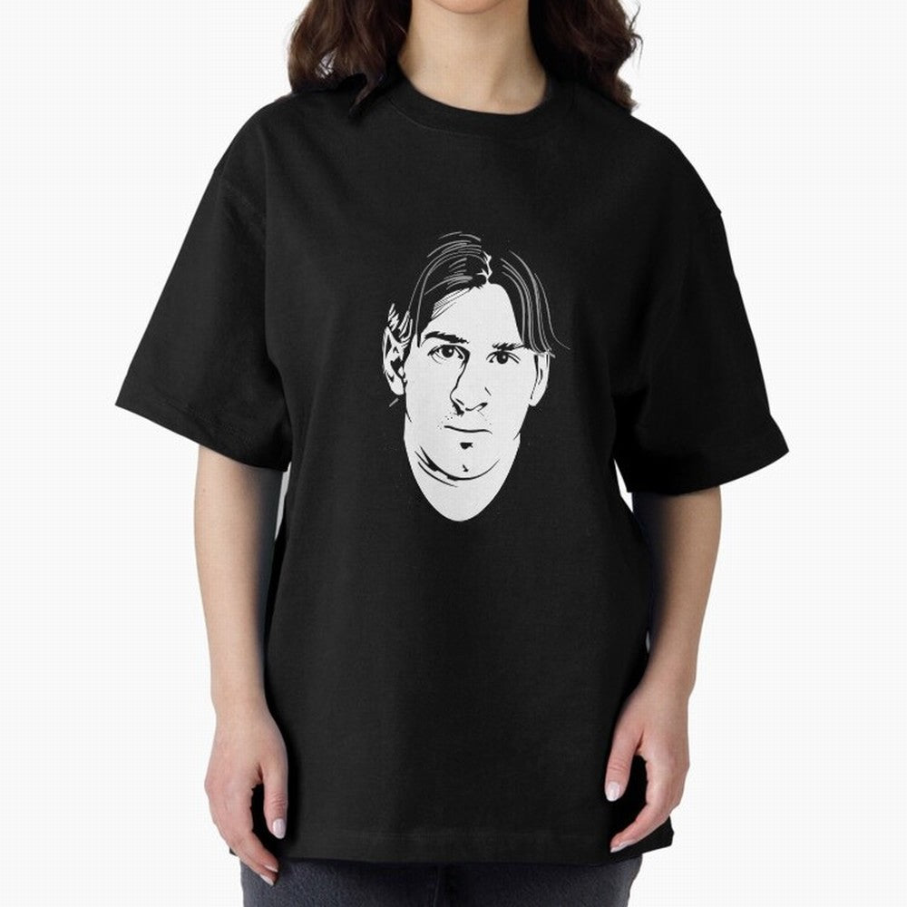 Lionel Messi face Classic T-Shirt Bring a Vintage Feel to Global Football Passion for FIFA World Cup 2026, Filled with Messi, Argentina and Brazil, Football Passion, Legendary Performances, Festival Vibes and Supporter Community; Built for