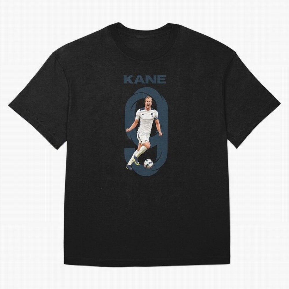 Harry Kane No. 9 Graphic Tee/Sticker Essential T-Shirt Show Fan Pride Across Global Football Passion for FIFA World Cup 2026, Centered on Haaland, England, Retro Football Energy, Iconic Rivalries, Trophy Chase Drama and Stadium Atmosphere; Perfect