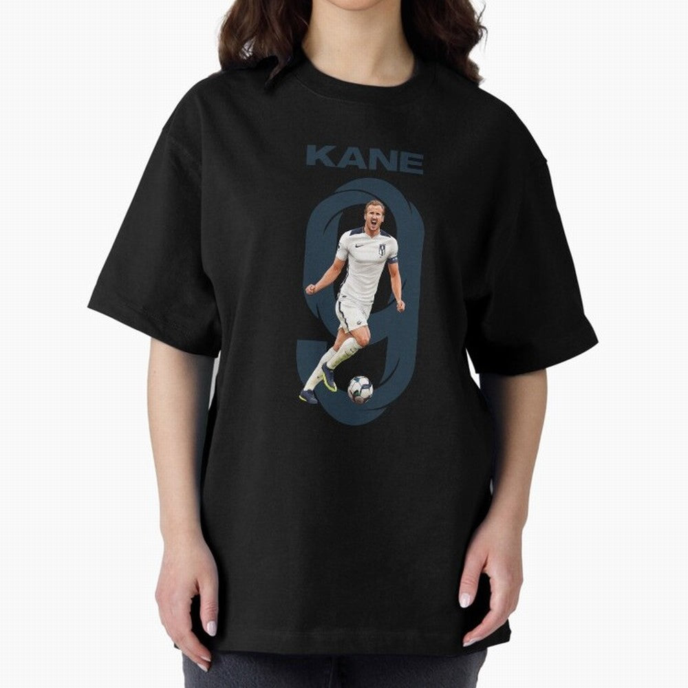 Harry Kane No. 9 Graphic Tee/Sticker Essential T-Shirt Show Fan Pride Across Global Football Passion for FIFA World Cup 2026, Centered on Haaland, England, Retro Football Energy, Iconic Rivalries, Trophy Chase Drama and Stadium Atmosphere; Perfect