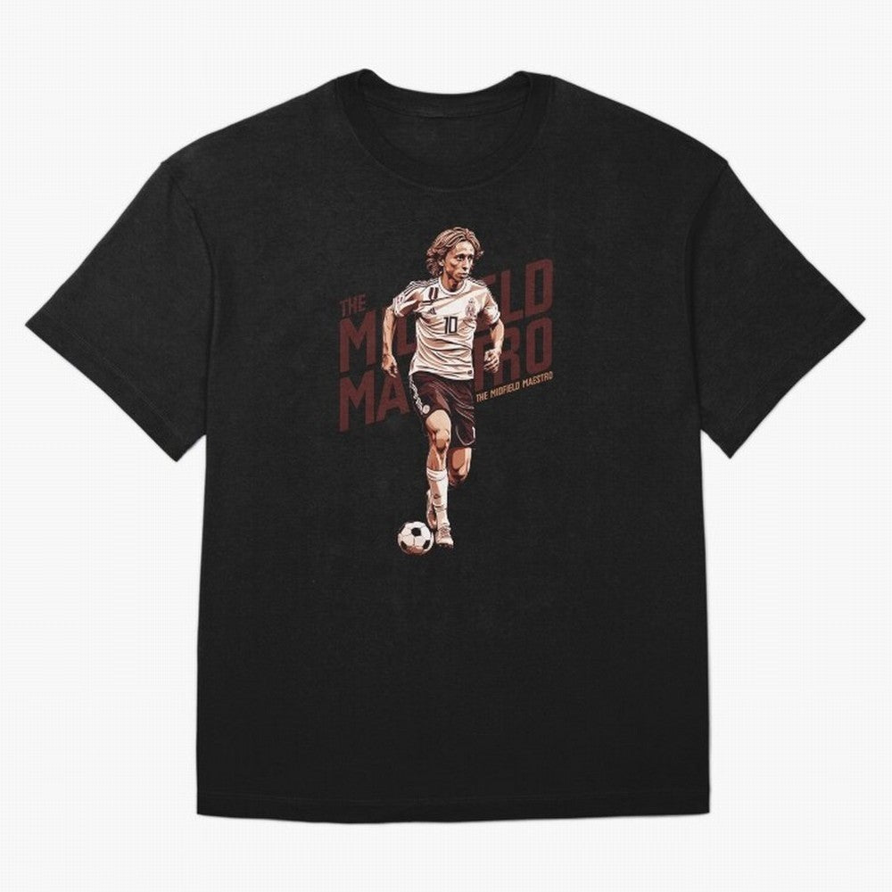 Luka - The Midfield Maestro Essential T-Shirt Keep the Legacy of FIFA World Cup 2026 Spirit, Celebrating Argentina, Messi and Cristiano Ronaldo, Game Day Rituals, Football Legends, Country Pride and the Road to the Final; Created for Match Day
