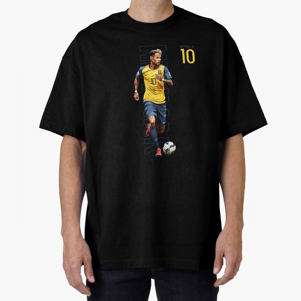 Neymar No. 10 Artwork For Tee/Sticker Essential T-Shirt Experience the Global Stage of FIFA World Cup 2026 USA Canada Mexico Spirit, Built around Spain, Neymar, Haaland and Cristiano Ronaldo, Global Supporter Spirit, Legendary Goals, National
