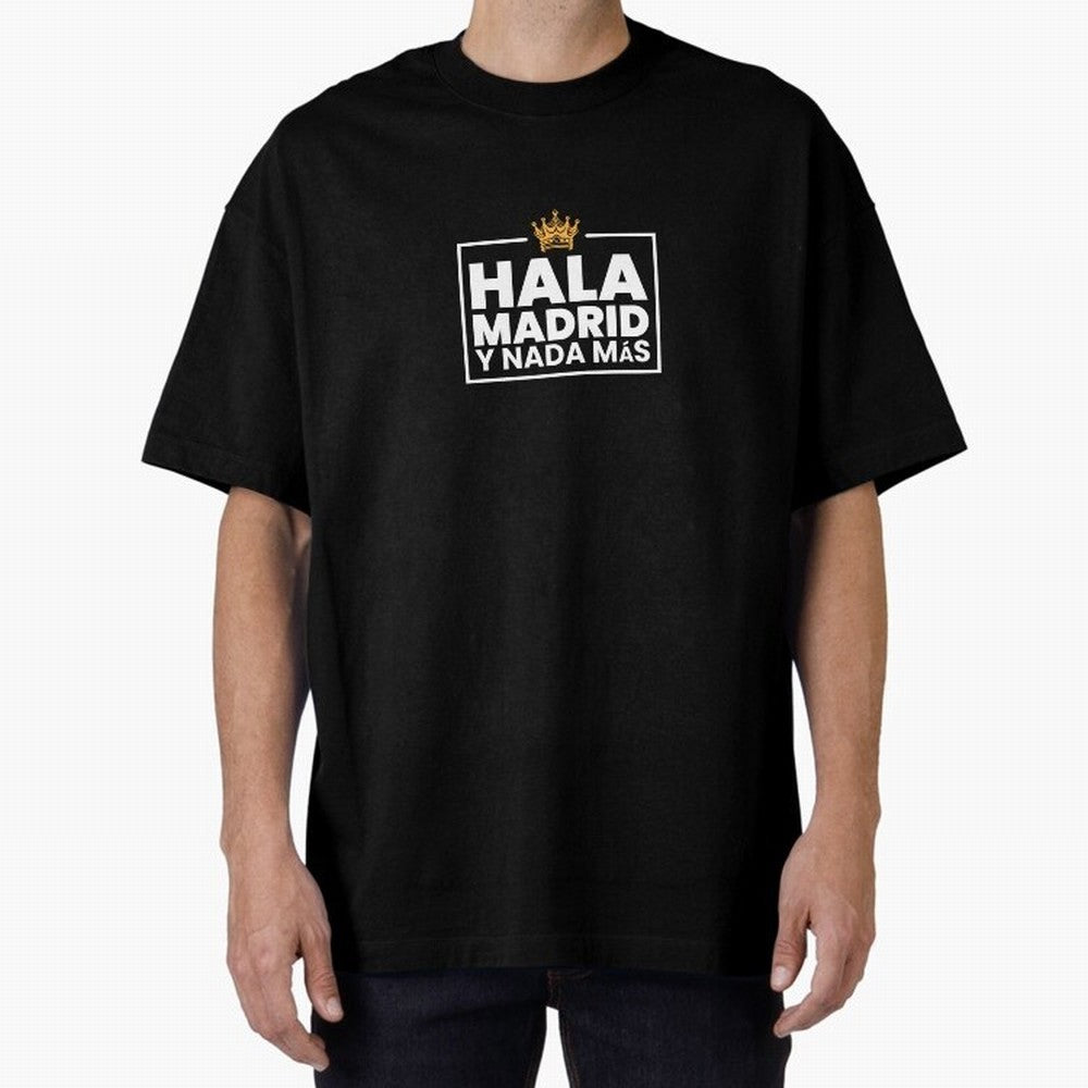 Hala Madrid Essential T-Shirt Show Fan Pride Across FIFA World Cup 2026 Group Stage Spirit, Driven by Brazil, Messi, Neymar and Mbappe, Tournament Hype, Historic Matchups, Family Viewing Parties and Global Sports Pride; Great for Watch Parties,