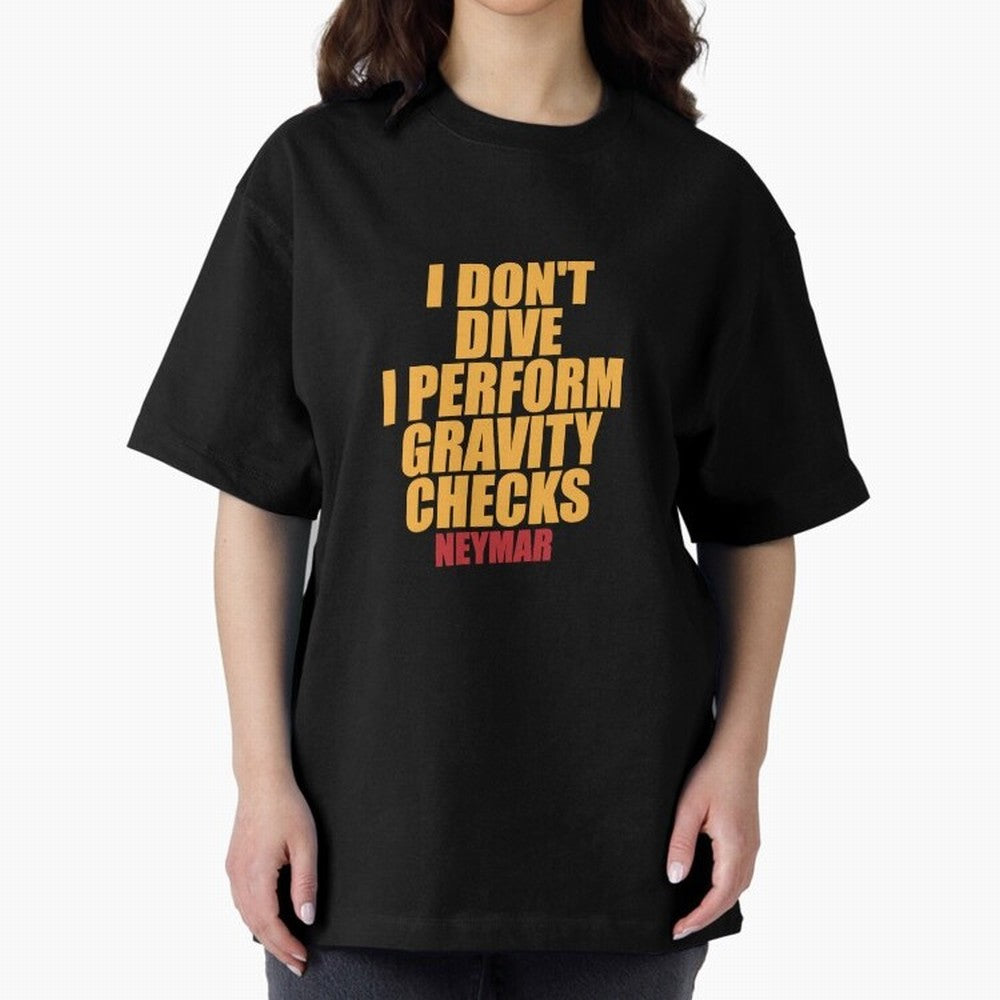 Neymar And Gravity Checks - Bold Statement Essential T-Shirt Make Game Day About FIFA World Cup 2026 Group Stage Spirit, Filled with Spain and Netherlands, Neymar, Haaland and Cristiano Ronaldo, Stadium Memories, Football Loyalty, International