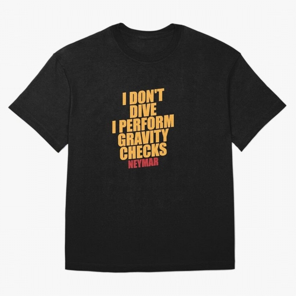 Neymar And Gravity Checks - Bold Statement Essential T-Shirt Make Game Day About FIFA World Cup 2026 Group Stage Spirit, Filled with Spain and Netherlands, Neymar, Haaland and Cristiano Ronaldo, Stadium Memories, Football Loyalty, International