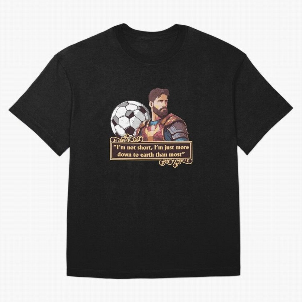 Messi Down To Earth Graphic Essential T-Shirt Elevate the FIFA World Cup 2026 Group Stage Journey through Messi, Neymar and Mbappe Highlights, Argentina Pride, Retro Football Energy, Iconic Rivalries, Trophy Chase Drama and Stadium Atmosphere;