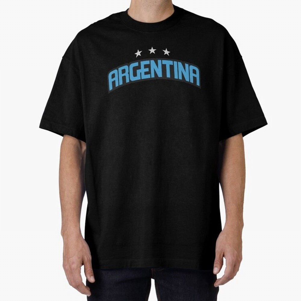 Argentina 3 Stars Classic T-Shirt Turn Football Passion into FIFA World Cup 2026 Spirit, Centered on Argentina, France and Brazil, Neymar, Global Supporter Spirit, Legendary Goals, National Colors and Tournament Celebration; Made for Die Hard