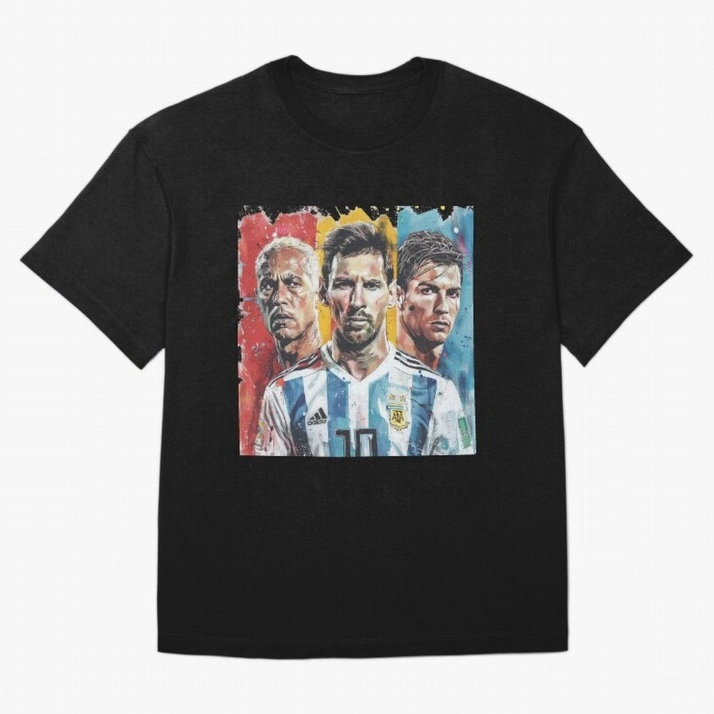 TOP 3 Soccer Players Classic T-Shirt Bring International Match Energy to Global Football Passion for FIFA World Cup 2026 USA Canada Mexico, Capturing Cristiano Ronaldo, Germany, Stadium Chants, National Pride, Trophy Dreams and Unforgettable