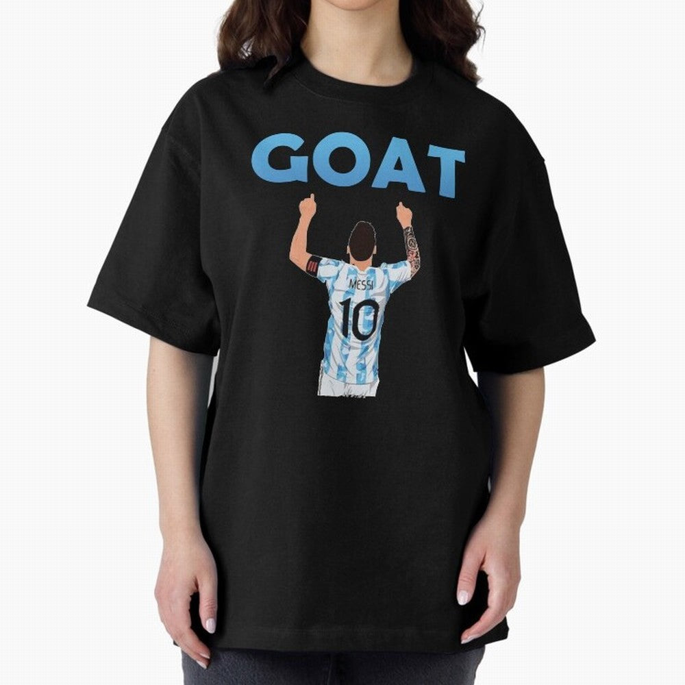 Messi GOAT Classic T-Shirt Bring Home Global Football Passion for FIFA World Cup 2026 USA Canada Mexico, Centered on Mbappe, Portugal, Spain and Germany, Worldwide Fan Energy, Dramatic Goals, Stadium Lights and Championship Celebrations; Perfect