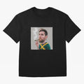 funny caricature of Lionel Messi Classic T-Shirt Celebrate Football Heritage in FIFA World Cup 2026 Capturing Neymar, France Energy, Supporter Pride, Iconic Celebrations, Legendary Names and Global Match Day Energy; Great for Watch Parties, Sports