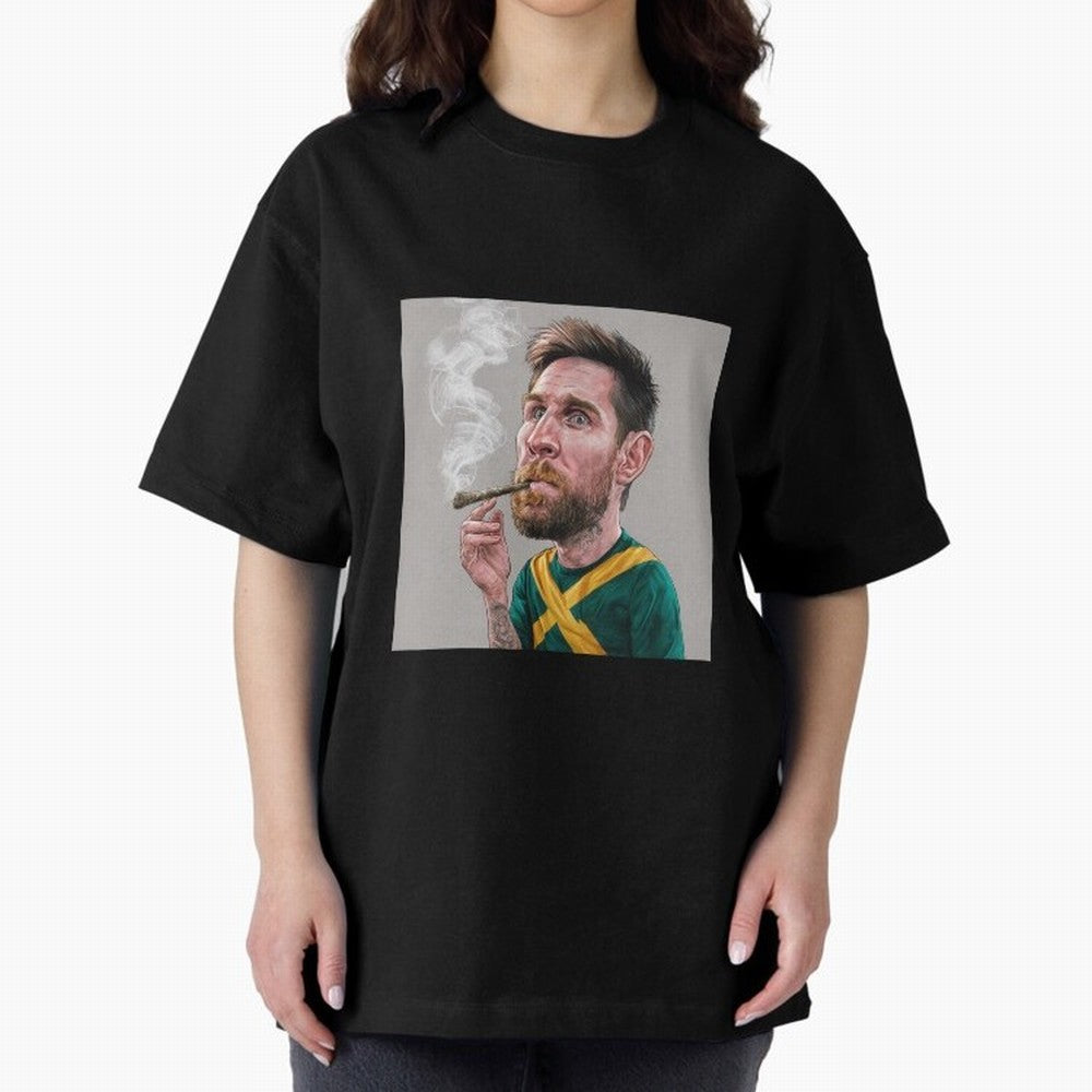 funny caricature of Lionel Messi Classic T-Shirt Celebrate Football Heritage in FIFA World Cup 2026 Capturing Neymar, France Energy, Supporter Pride, Iconic Celebrations, Legendary Names and Global Match Day Energy; Great for Watch Parties, Sports