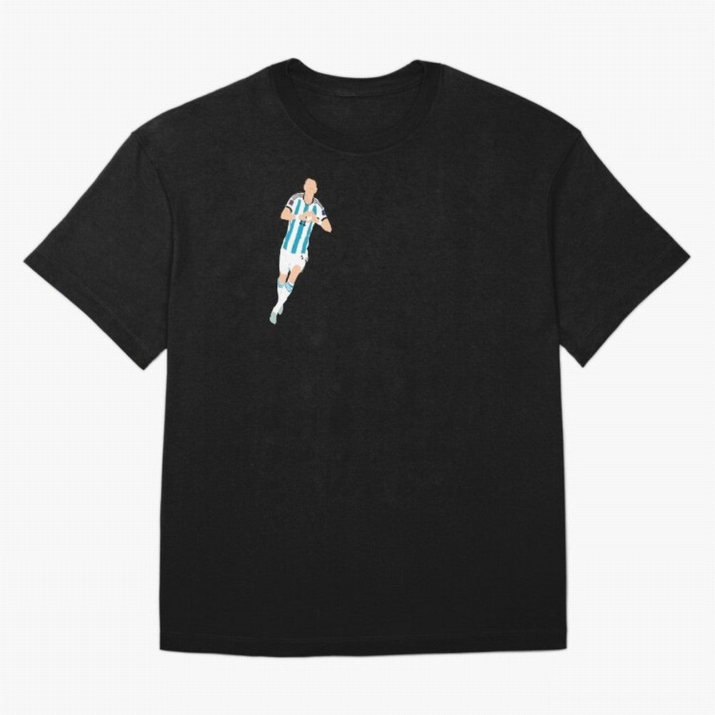 angel di maria minimalist Classic T-Shirt Share Match Day Hype around FIFA World Cup 2026 Group Stage, Messi, England, France and Netherlands, Match Day Excitement, Supporter Culture, Golden Goals and Global Football Passion; Created for Match Day