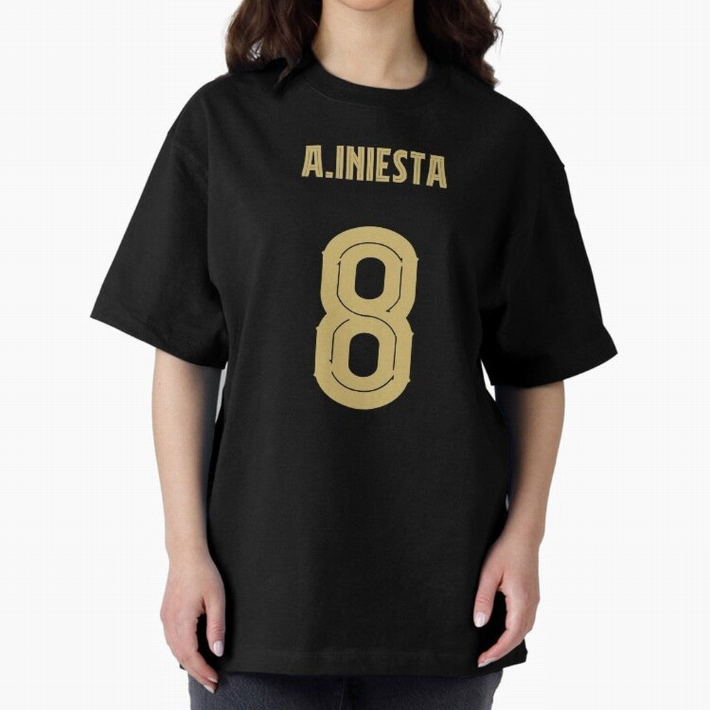 Iniesta Barcelona 8 Classic T-Shirt Honor Champions and Dreams in the FIFA World Cup 2026 USA Canada Mexico Journey through Neymar, Haaland and Cristiano Ronaldo Highlights, England, France and Netherlands Pride, Goal Celebration Energy, Supporter