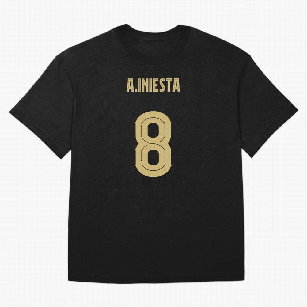 Iniesta Barcelona 8 Classic T-Shirt Honor Champions and Dreams in the FIFA World Cup 2026 USA Canada Mexico Journey through Neymar, Haaland and Cristiano Ronaldo Highlights, England, France and Netherlands Pride, Goal Celebration Energy, Supporter