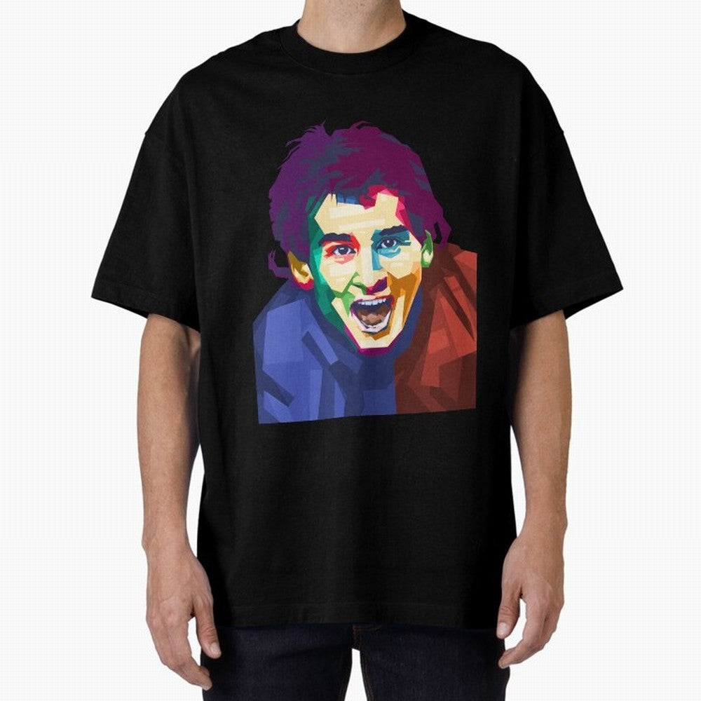 Lionel Messi Premium T-Shirt Celebrate Rivalries and Pride in FIFA World Cup 2026 for Fans of Neymar and Portugal, Spain and Germany, Bringing Retro Football Energy, Iconic Rivalries, Trophy Chase Drama and Stadium Atmosphere; Made for Die Hard