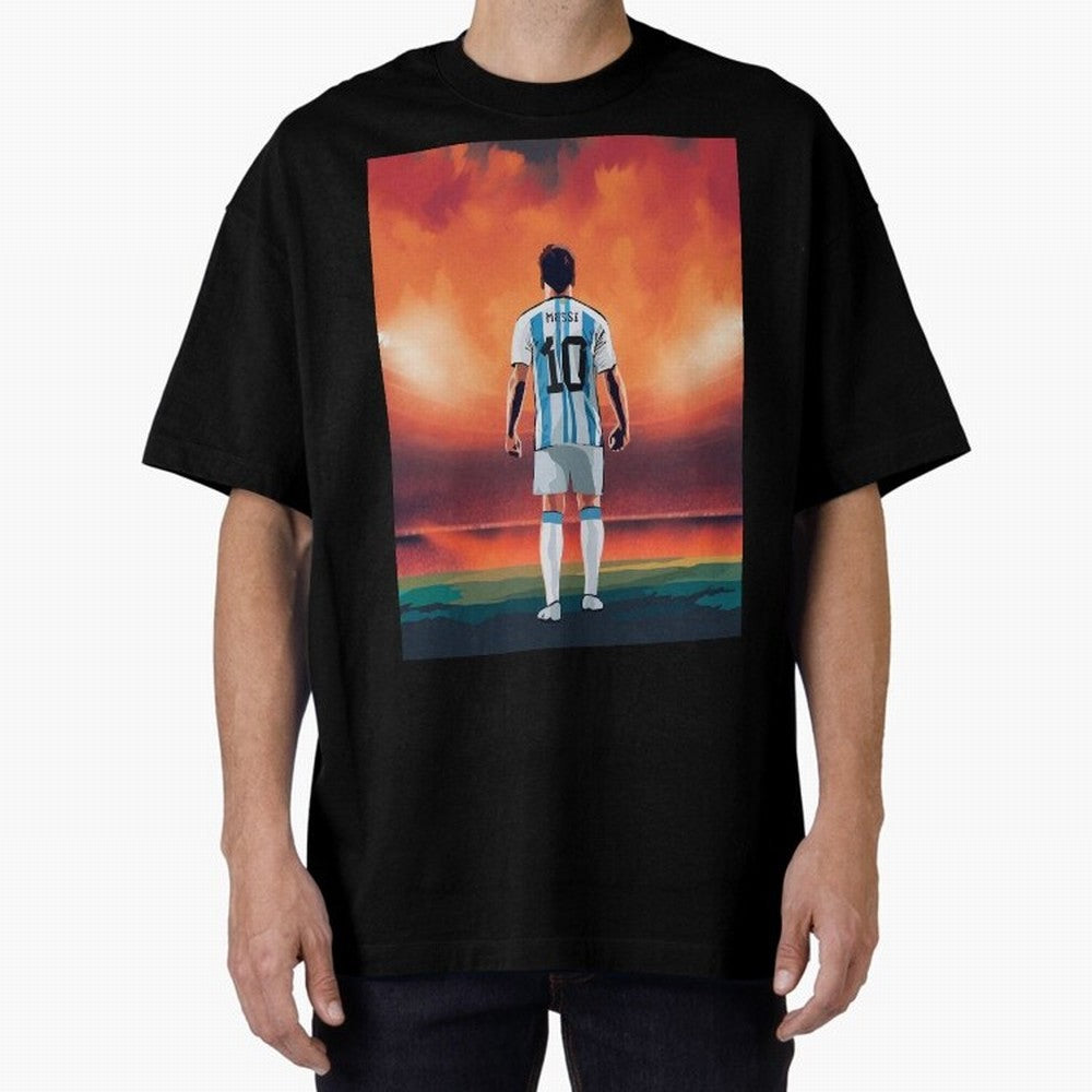 Lionel Leo Messi Graphic T-Shirt Embrace Global Football Passion for FIFA World Cup 2026 Group Stage, Featuring Cristiano Ronaldo, Argentina, Worldwide Fan Energy, Dramatic Goals, Stadium Lights and Championship Celebrations; Great for Watch