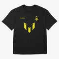 Lionel Messi logo - Argentina world champion Premium T-Shirt Join the Global Buzz around FIFA World Cup 2026 for Fans of CR7 and Argentina, France and Brazil, Bringing Retro Football Energy, Iconic Rivalries, Trophy Chase Drama and Stadium