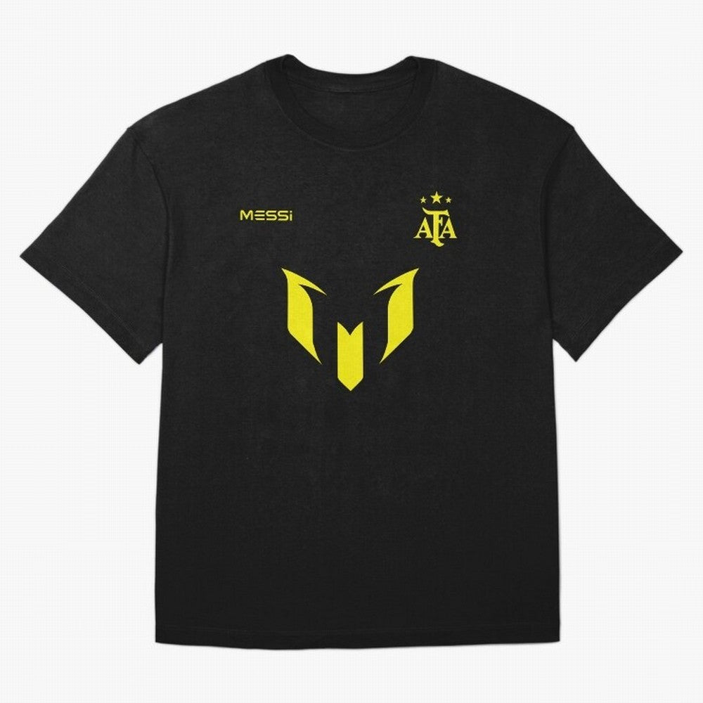 Lionel Messi logo - Argentina world champion Premium T-Shirt Join the Global Buzz around FIFA World Cup 2026 for Fans of CR7 and Argentina, France and Brazil, Bringing Retro Football Energy, Iconic Rivalries, Trophy Chase Drama and Stadium
