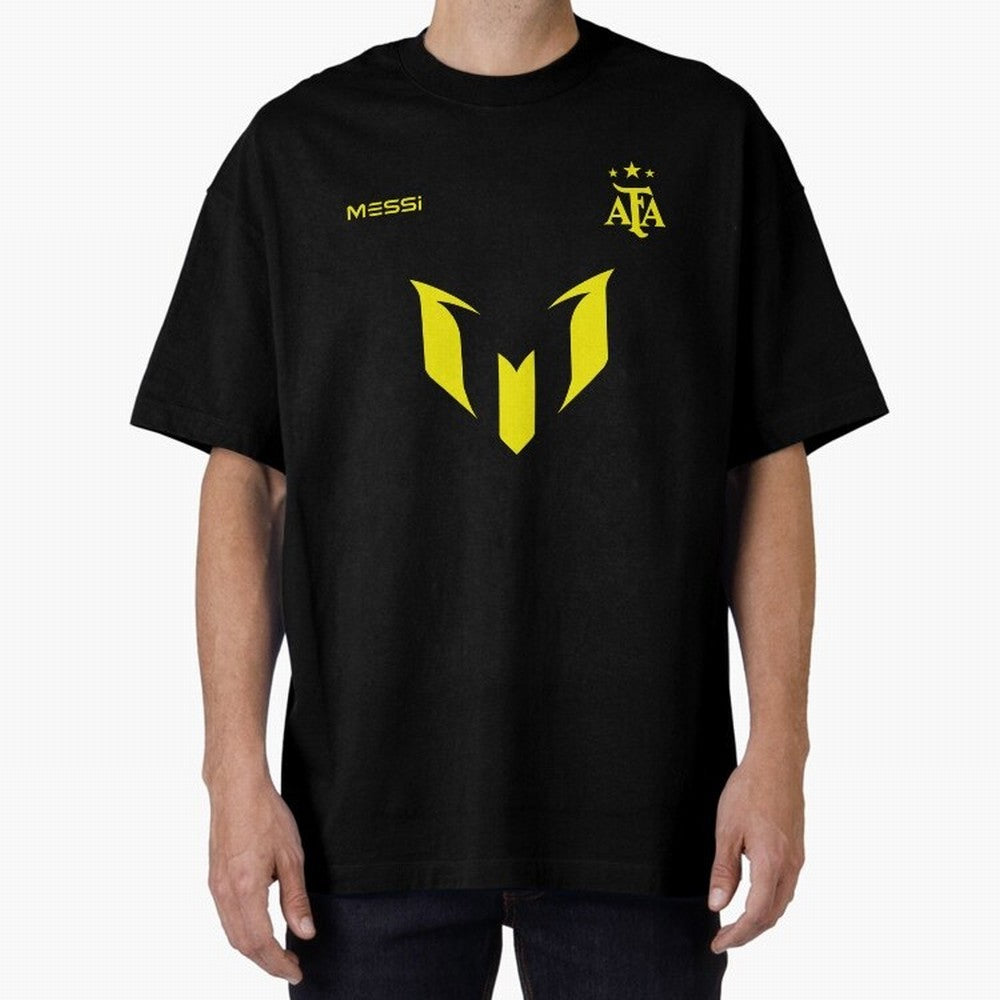 Lionel Messi logo - Argentina world champion Premium T-Shirt Join the Global Buzz around FIFA World Cup 2026 for Fans of CR7 and Argentina, France and Brazil, Bringing Retro Football Energy, Iconic Rivalries, Trophy Chase Drama and Stadium