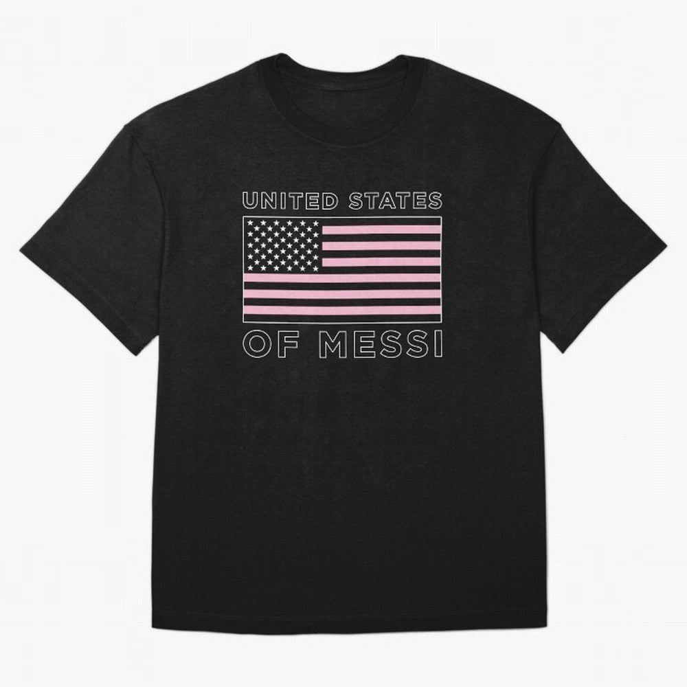United States of Messi Premium T-Shirt Show Your Stadium Side during Global Football Passion for FIFA World Cup 2026 Group Stage, Centered on Neymar, Haaland and Cristiano Ronaldo, Netherlands, Supporter Pride, Iconic Celebrations, Legendary Names