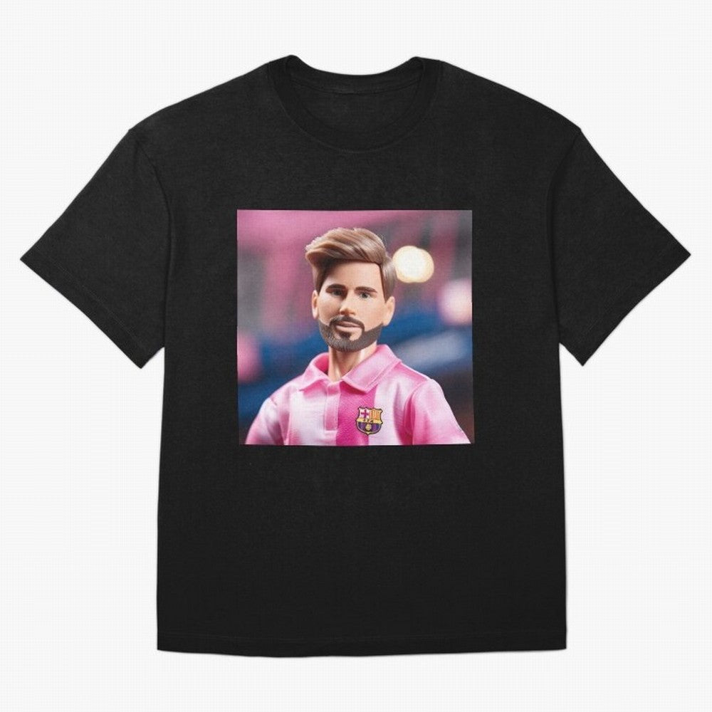 If Messi were a Barbie doll... Premium T-Shirt Show Fan Pride Across Match Day Hype around FIFA World Cup 2026 USA Canada Mexico, CR7 and Messi, Brazil, Portugal and Argentina, Football Passion, Legendary Performances, Festival Vibes and Supporter