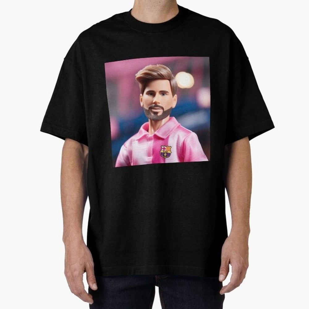 If Messi were a Barbie doll... Premium T-Shirt Show Fan Pride Across Match Day Hype around FIFA World Cup 2026 USA Canada Mexico, CR7 and Messi, Brazil, Portugal and Argentina, Football Passion, Legendary Performances, Festival Vibes and Supporter