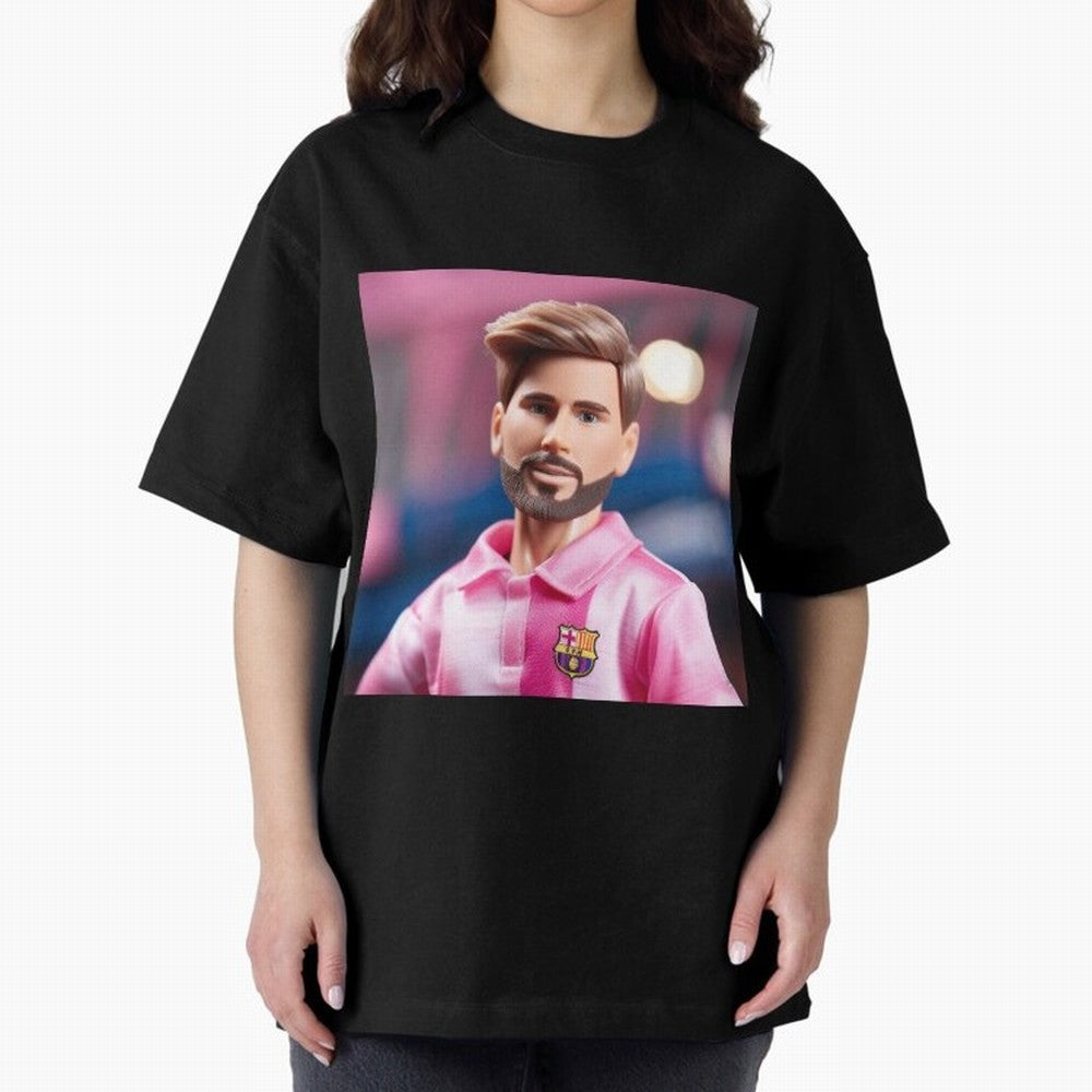 If Messi were a Barbie doll... Premium T-Shirt Show Fan Pride Across Match Day Hype around FIFA World Cup 2026 USA Canada Mexico, CR7 and Messi, Brazil, Portugal and Argentina, Football Passion, Legendary Performances, Festival Vibes and Supporter