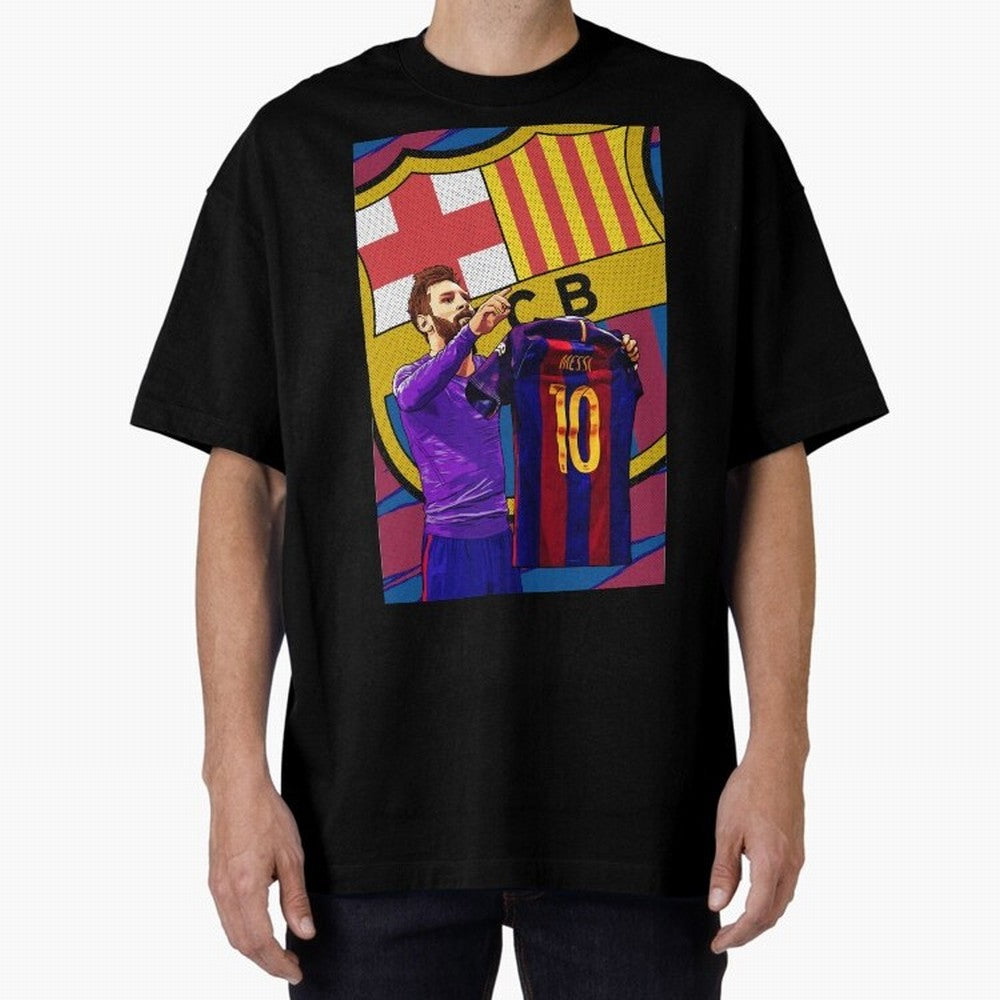 Messi Goat in FC Barcelna Premium T-Shirt Join FIFA World Cup 2026 Group Stage Spirit, Driven by Portugal, Spain and Germany, Mbappe, Stadium Memories, Football Loyalty, International Chants and Championship Tradition; Made for Die Hard Supporters,