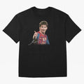Messi T-Shirt ¡ª ¡°Young Messi¡± Premium T-Shirt Celebrate FIFA World Cup 2026 Spirit, with Portugal, Spain and Germany, Haaland, Game Day Rituals, Football Legends, Country Pride and the Road to the Final; Great for Watch Parties, Sports Bars,