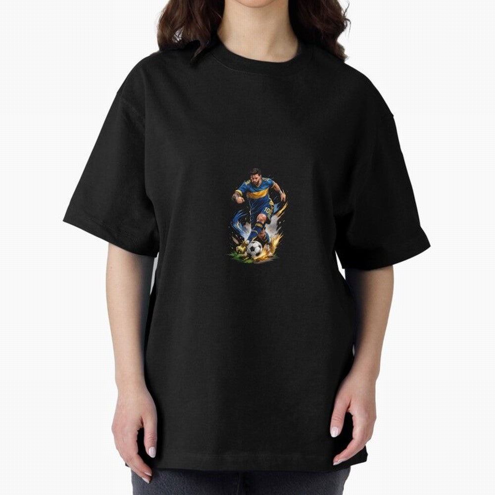 Messi Footballer Premium T-Shirt Carry National Pride through the FIFA World Cup 2026 Group Stage Journey through Messi, CR7 and Mbappe Highlights, England, France and Netherlands Pride, Global Supporter Spirit, Legendary Goals, National Colors and