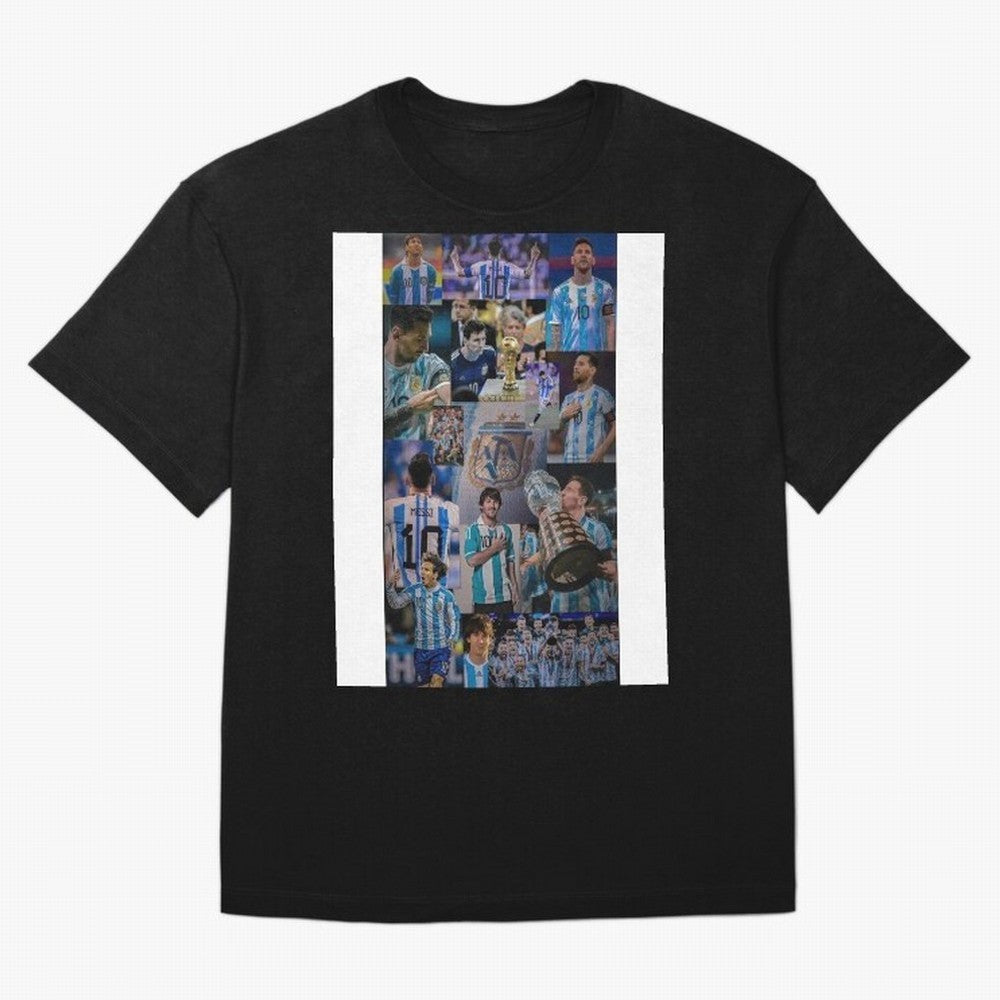 Lionel Messi Graphic T-Shirt Turn Every Weekend Toward FIFA World Cup 2026 for Fans of Messi, CR7 and Mbappe and France and Portugal, Bringing Vintage Soccer Flavor, Modern Football Stars, National Flags and Final Night Emotion; Great for