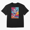 Messi in action Graphic poster design Premium T-Shirt Represent FIFA World Cup 2026 USA Canada Mexico Driven by Mbappe and Neymar, Spain Energy, Game Day Rituals, Football Legends, Country Pride and the Road to the Final; Ideal for Fans Who Follow