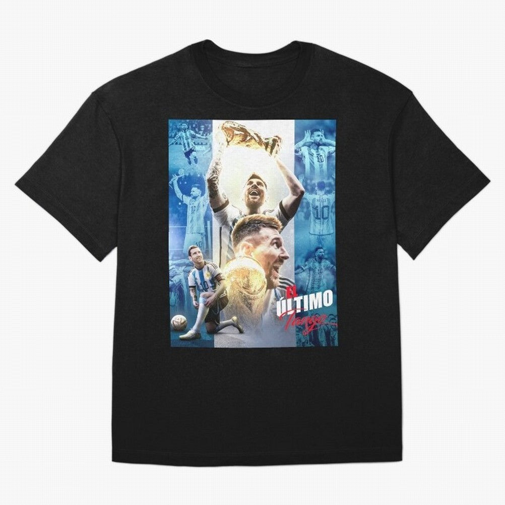 El Ultimo Tango Premium T-Shirt Enjoy the Biggest Football Party of FIFA World Cup 2026 Connected to Messi and Cristiano Ronaldo, Spain and Netherlands Energy, Champion Mindset, Group Stage Buzz, Knockout Tension and Passionate Fan Culture; Perfect