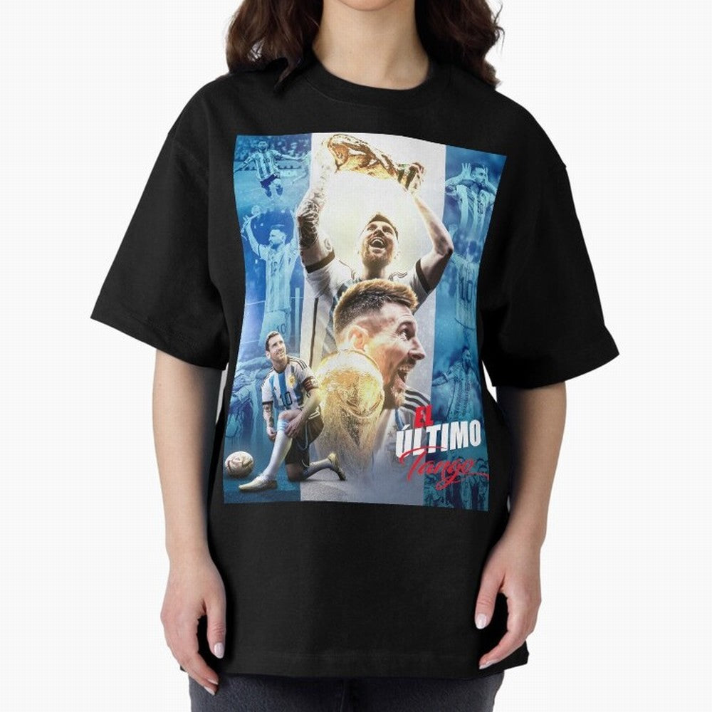 El Ultimo Tango Premium T-Shirt Enjoy the Biggest Football Party of FIFA World Cup 2026 Connected to Messi and Cristiano Ronaldo, Spain and Netherlands Energy, Champion Mindset, Group Stage Buzz, Knockout Tension and Passionate Fan Culture; Perfect