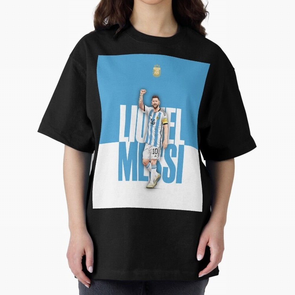 Lionel Messi - Iconic Soccer Legend Graphic T-Shirt Honor Football Greatness during the FIFA World Cup 2026 Journey through CR7 Highlights, Germany Pride, Match Day Excitement, Supporter Culture, Golden Goals and Global Football Passion; Made for