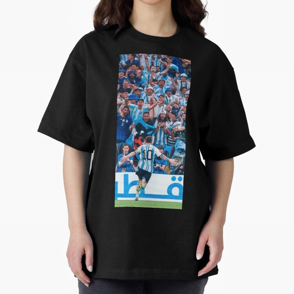 Lionel Messi world cup Premium T-Shirt Represent Global Football Passion for FIFA World Cup 2026 USA Canada Mexico, Inspired by Messi, CR7 and Mbappe, Portugal, Worldwide Fan Energy, Dramatic Goals, Stadium Lights and Championship Celebrations;