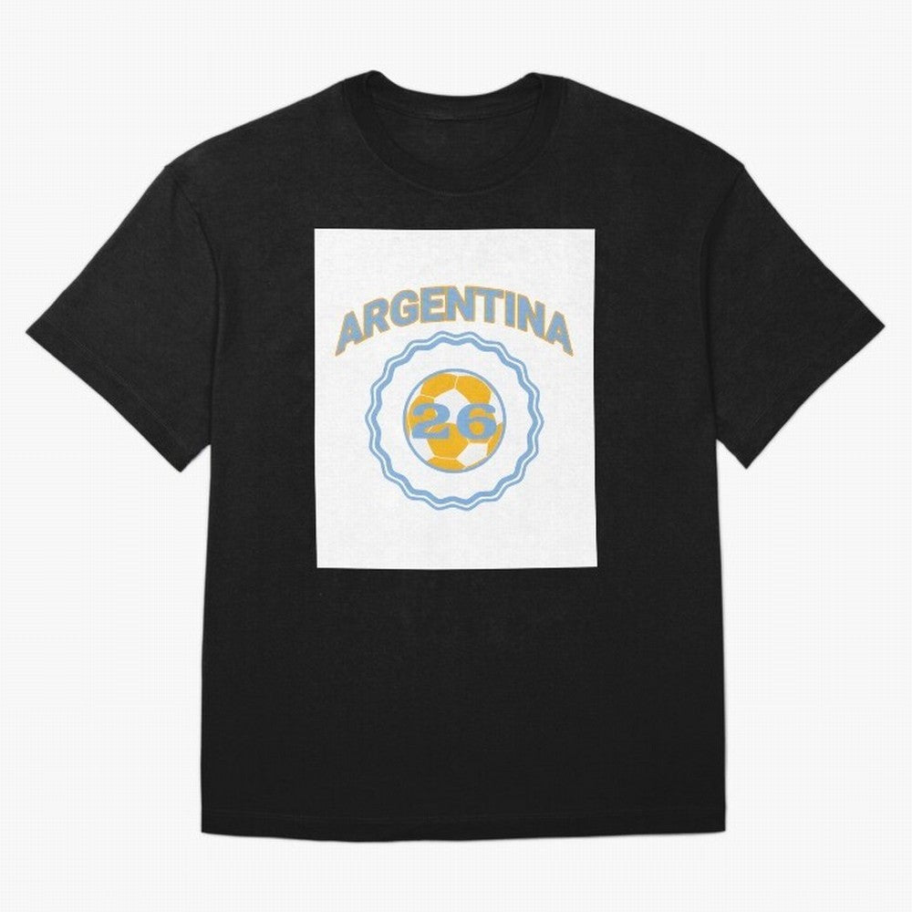 Argentina 2026 world cup soccer badge Premium T-Shirt Make Your Look Match Match Day Hype around FIFA World Cup 2026, CR7, Netherlands, Game Day Rituals, Football Legends, Country Pride and the Road to the Final; Ideal for Football Dads, Football