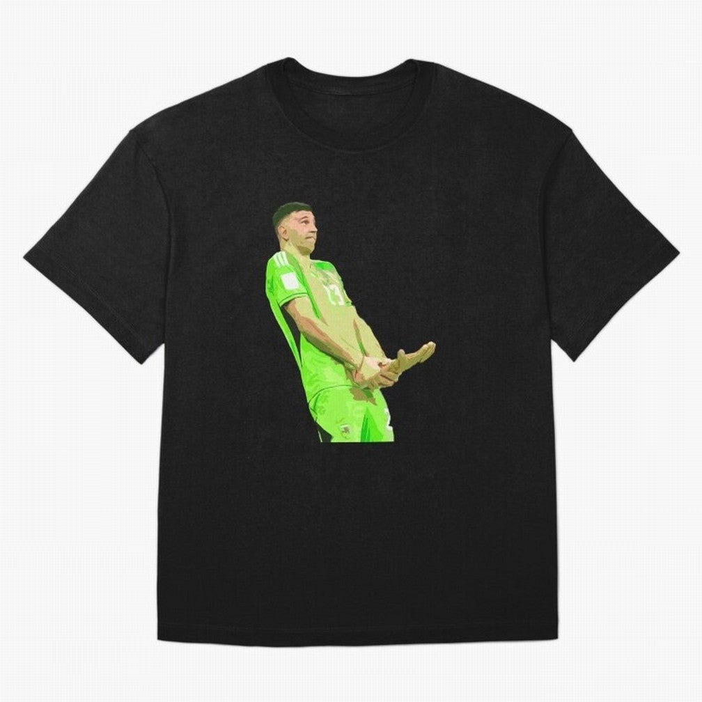 Dibu Martinez Classic T-Shirt Remember Iconic Moments from Global Football Passion for FIFA World Cup 2026, Featuring Cristiano Ronaldo, Haaland and CR7, England, Stadium Chants, National Pride, Trophy Dreams and Unforgettable Football Memories;