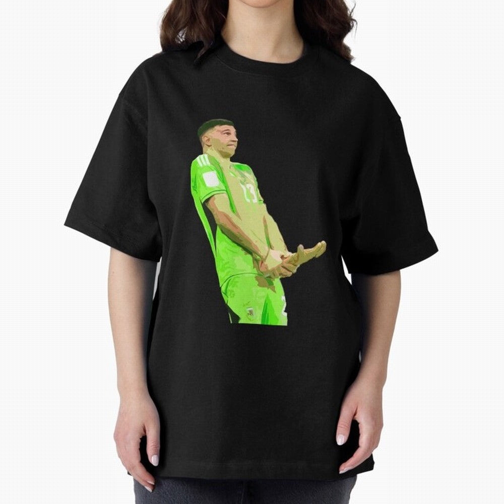 Dibu Martinez Classic T-Shirt Remember Iconic Moments from Global Football Passion for FIFA World Cup 2026, Featuring Cristiano Ronaldo, Haaland and CR7, England, Stadium Chants, National Pride, Trophy Dreams and Unforgettable Football Memories;