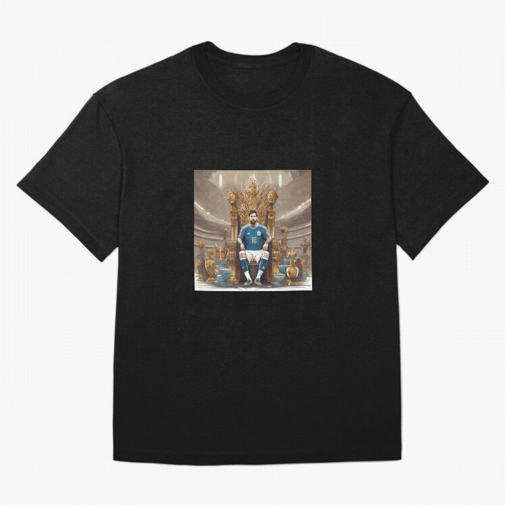 Messi Argentina Futbol Soccer King T-Shirt Classic T-Shirt Capture Stadium Memories from FIFA World Cup 2026 Group Stage with Haaland and Mbappe, Brazil Energy, Match Day Excitement, Supporter Culture, Golden Goals and Global Football Passion;